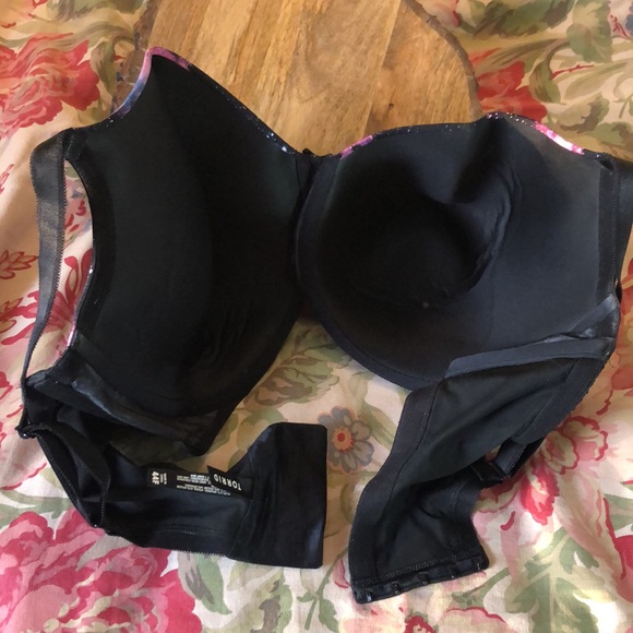 TORRID Size 44F Universe OuterSpace Soft Padded Underwire Black Print $59 NEW - Picture 13 of 16